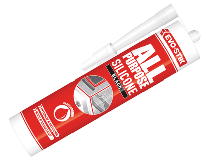 112872 All Purpose Flex Silicone Sealant Black C20
