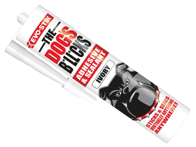 The Dog's B*ll*cks Multipurpose Adhesive & Sealant Ivory 290ml