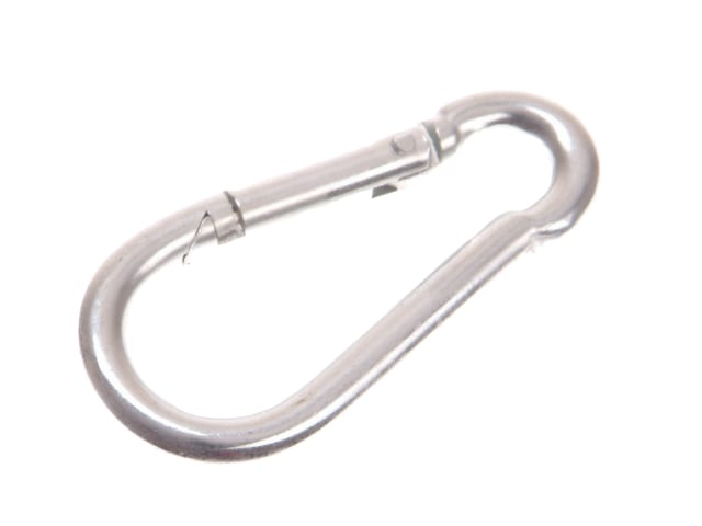 Fire Brigade Snap Hook 6mm Zinc Plated (Pack 4)