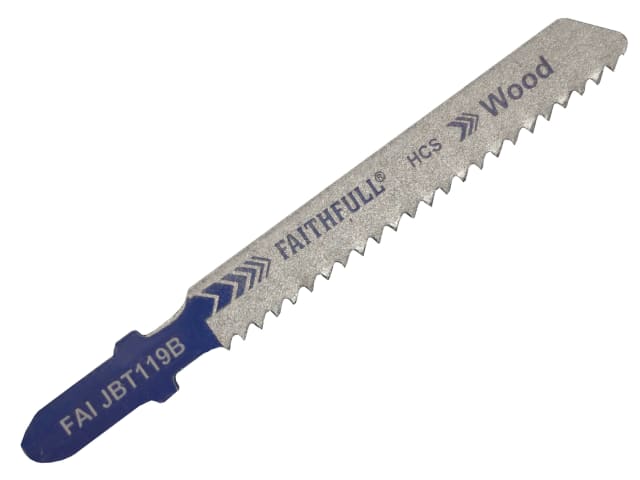 Wood Jigsaw Blades Pack of 5 T119B