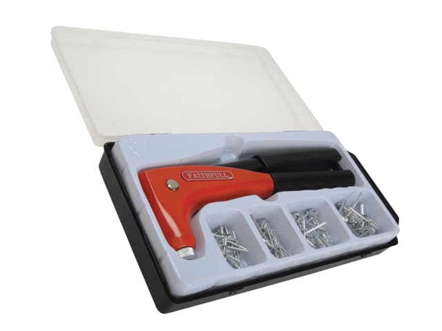 Heavy-Duty Dial Head Hand Riveter Kit
