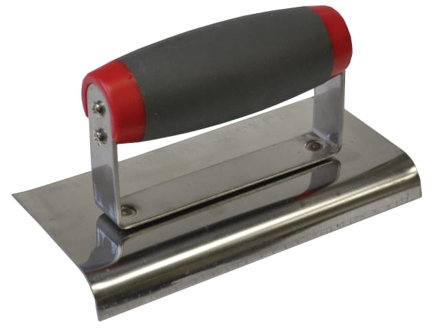 Edging Trowel Soft Grip Handle 6 x 3in