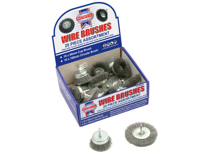 Wire Brush Assortment 20 Piece