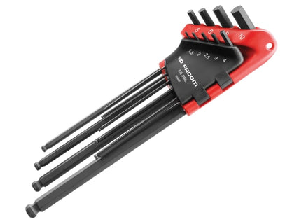 83S.JP9AL Hex Key Wallet Set, 9 Piece (1.5-10mm)