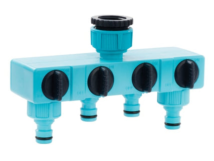 Flopro Four Way Tap Connector 12.5mm (1/2in)
