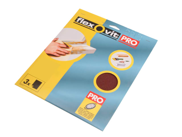 Aluminium Oxide Sanding Sheets 230 x 280mm Coarse 50G (3)