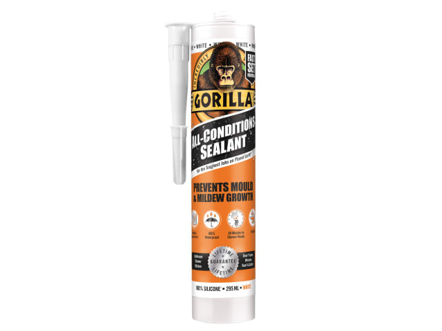 Gorilla Mould Resistant Sealant White 295ml