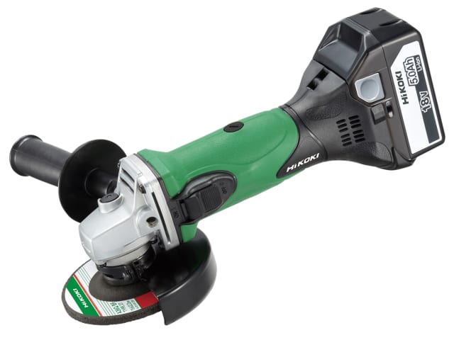 G18DSL/JJZ Angle Grinder 115mm 18V 2 x 5.0Ah Li-ion