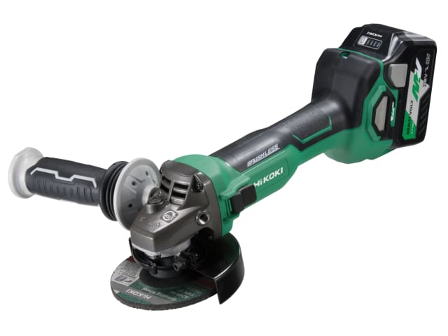 G3612DA/JRZ Brushless Angle Grinder 115mm 18/36V 2 x 5.0/2.5Ah Li-ion