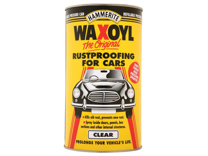 Waxoyl Clear Pressure Can 2.5 Litre