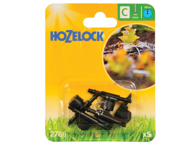 In Line Adjustable Mini Sprinkler 4mm (5 Pack)