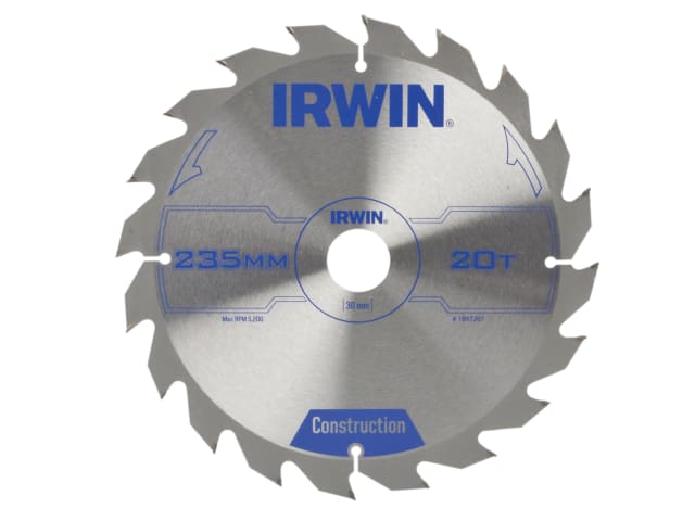 Construction Circular Saw Blade 235 x 30mm x 20T ATB