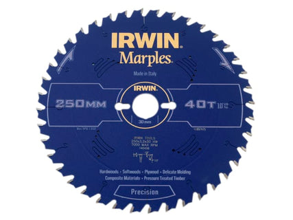 Marples Table & Mitre Circular Saw Blade 250 x 30mm x 40T ATB