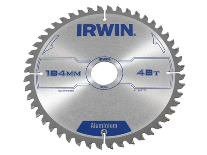 Professional Aluminium Circular Saw Blade 184 x 30mm x 48T TCG