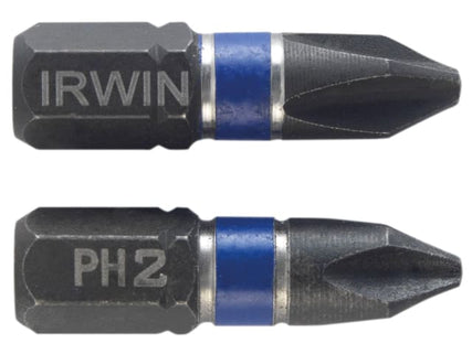 Impact Screwdriver Bits Phillips PH2 25mm (Pack 2)