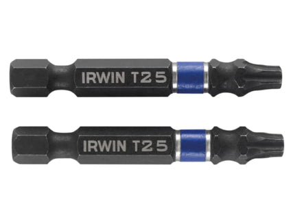 Impact Screwdriver Bits TORX TX25 50mm (Pack 2)