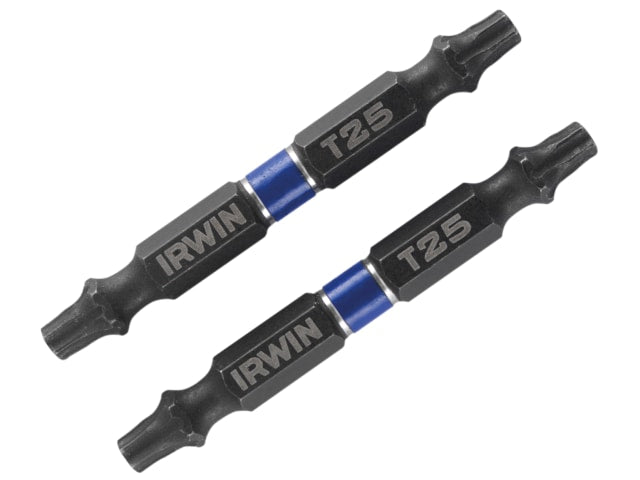 Impact Double-Ended Screwdriver Bits TORX TX25 60mm (Pack 2)