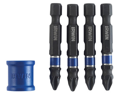 Pozidriv Impact Magnetic Screwdriver Bit Set, 5 Piece