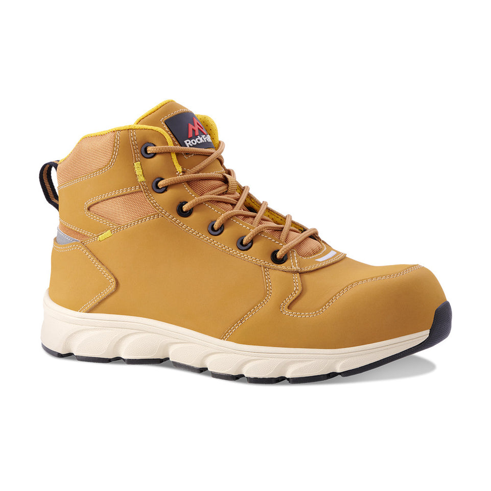 Rock Fall RF113 Sandstone Lightweight Honey Safety Boot