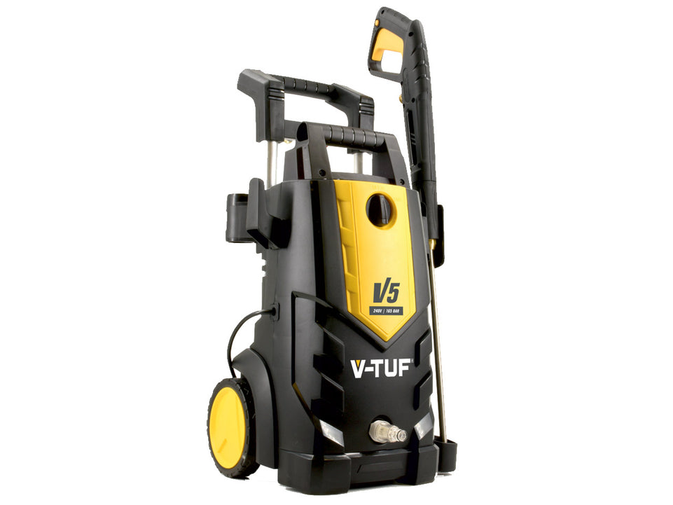 V-TUF V5 240v Tough DIY Electric Pressure Washer - 2400psi, 165Bar, 7.2L/min