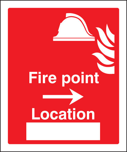 Fire point arrow right location
