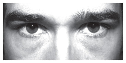 Eye photo sign (no message) *For use with P,J,N sizes*