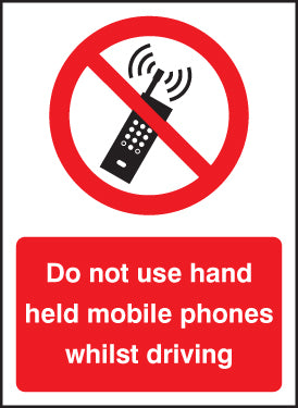 Do not use hand held mobiles driving