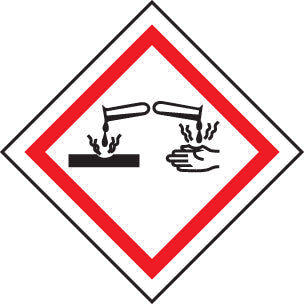 GHS Label - Corrosive