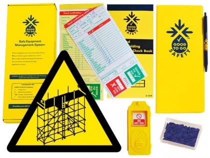 Good to go safety fixed scaffold weekly kit