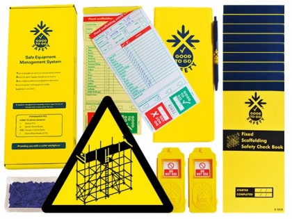 Good to go safety fixed scaffold daily kit