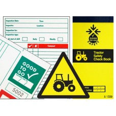 Good To Go Safety Tractor Check Book - 25 inspections