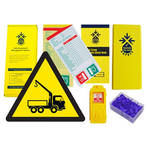 Good To Go Safety Loader Crane Weekly Kit (1 tag, 100 seals, 2 check books & 1 wallet with pen)