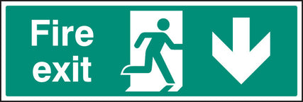 Fire exit down