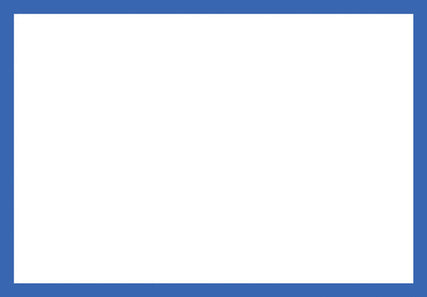 Blank Adapt-a-sign - Blue Border 215x310mm