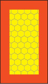 ECE70 Vehicle marking plate 200x300mm boxed