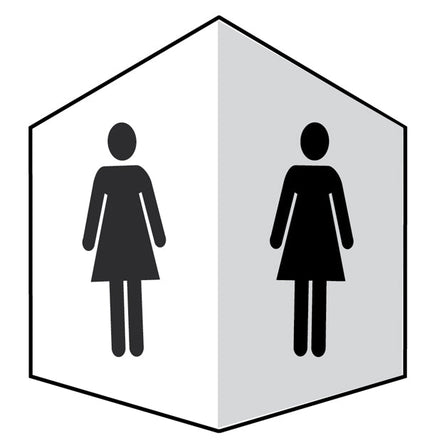 Ladies symbol - Easyfix Projecting Signs