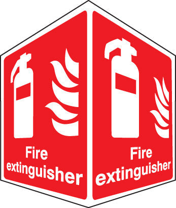 Fire extinguisher - projecting sign