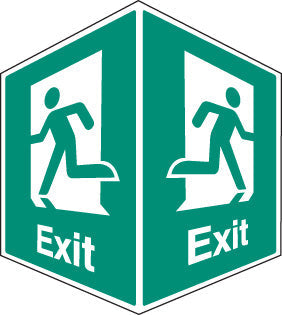 Exit - projecting sign