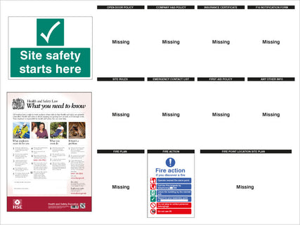 Construction Site Notice Board 1430x1075