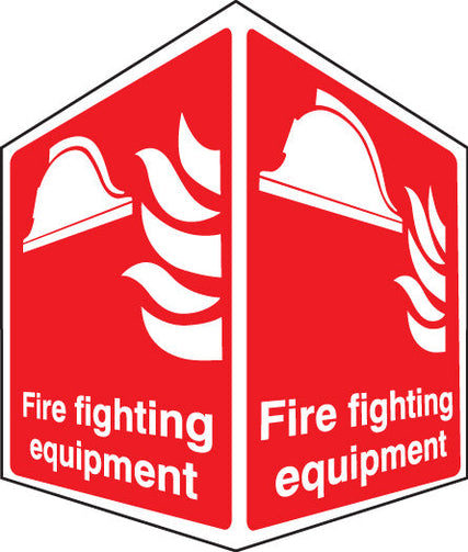Fire fighting equipment - projecting sign