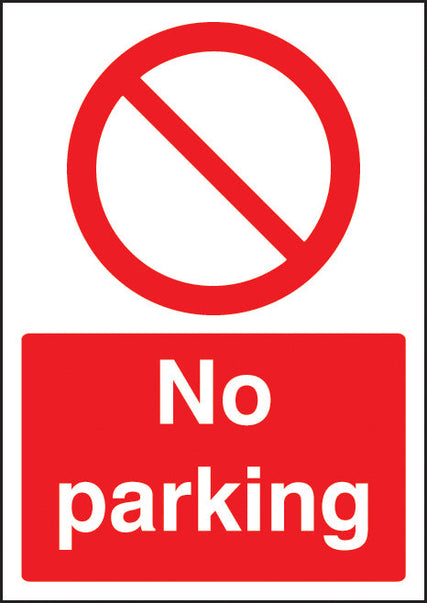 No parking - A4 rp