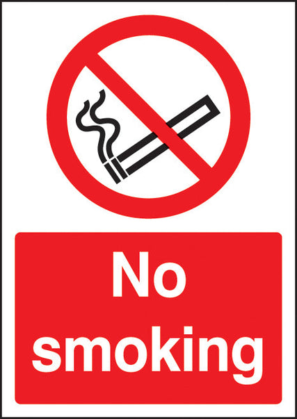 No smoking - A4 rp