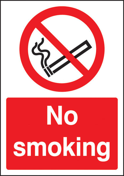 No smoking - A4 sav