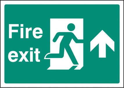 Fire exit up - A4 sav