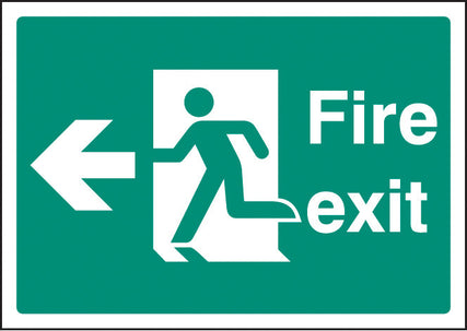 Fire exit left - A4 sav