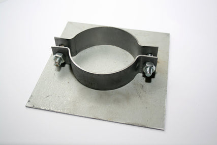 Steel base plate 76mm