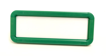Suspended frame 300x100mm green c/w kit