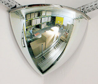 Quarter Dome Mirror (410dia 90deg)  to view 2 directions