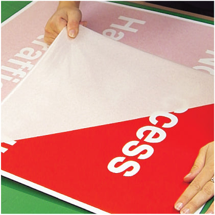 Custom made 600x900mm self-adhesive