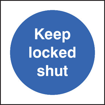 Keep locked shut